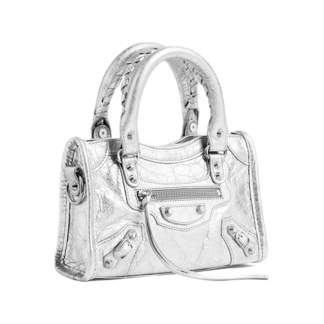 발렌시아가 르 시티 백 나노 실버(Balenciaga Le City Bag Nano Silver) - 2