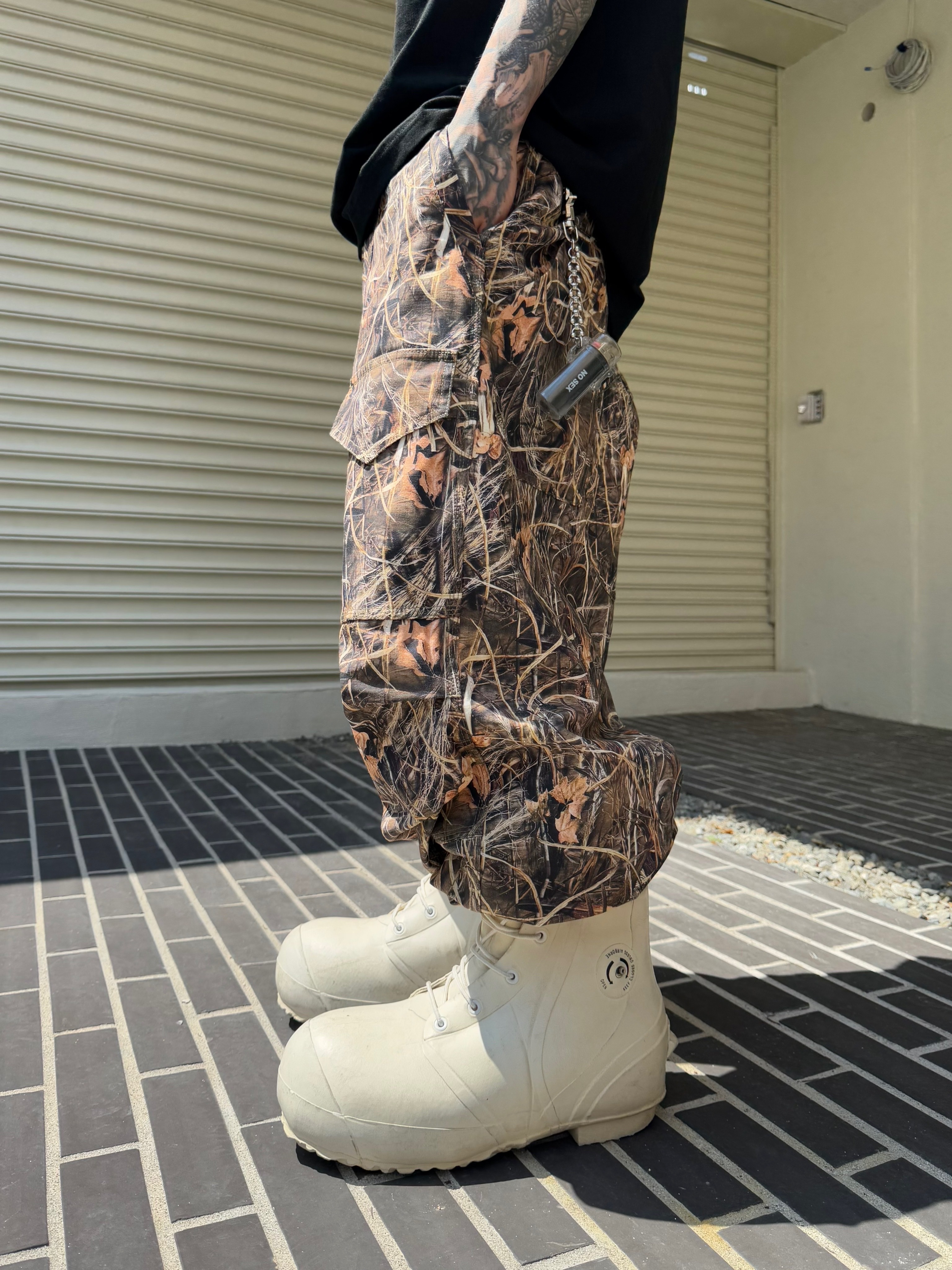 Wapworks Utility 3T Lite Cargo Realtree 착용 스타일