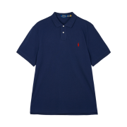 [20% 적립] Polo Ralph Lauren Classic Fit Mesh Polo Shirt Newport Navy - 25FW