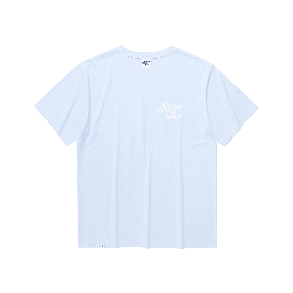카비시 셀러 로고 숏슬리브 티셔츠 블루(CAVISH Seller Logo SS Tee Blue) - 2