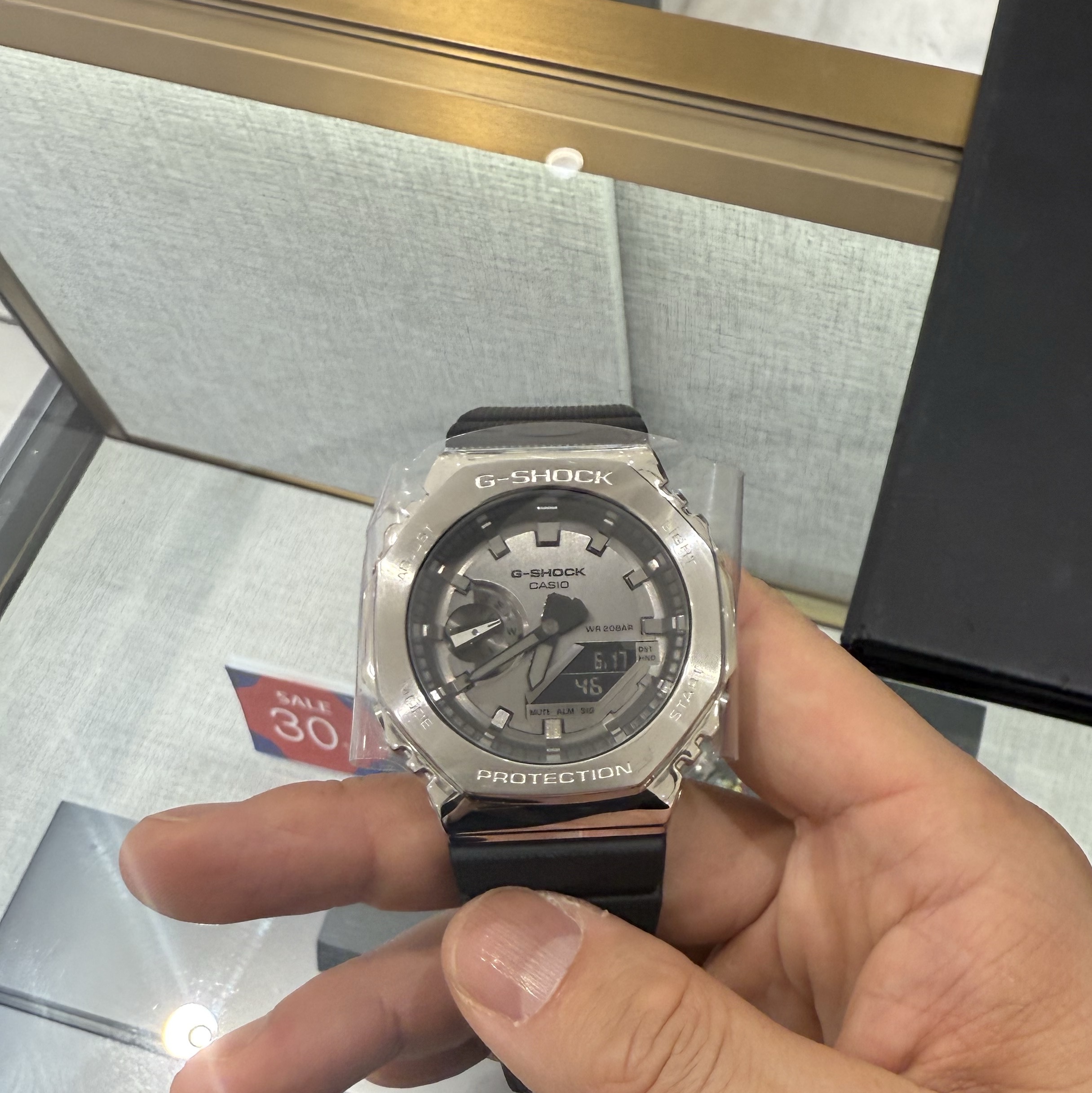 Casio G-Shock GM-2100-1A 착용 스타일 - 2