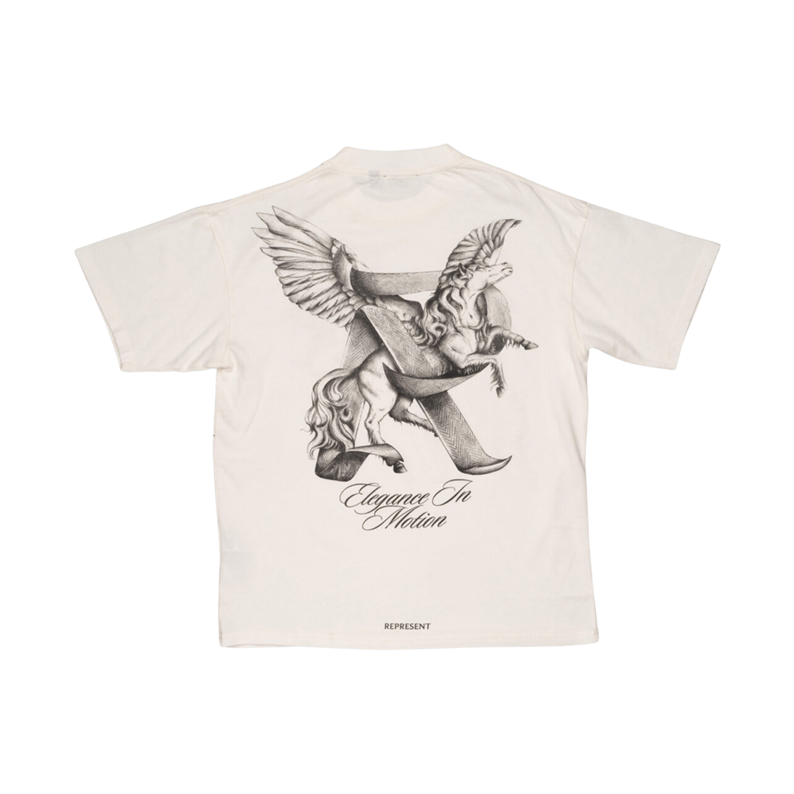 리프레젠트 엘레강스 인 모션 티셔츠 화이트(Represent Elegance In Motion T-Shirt White) - 2