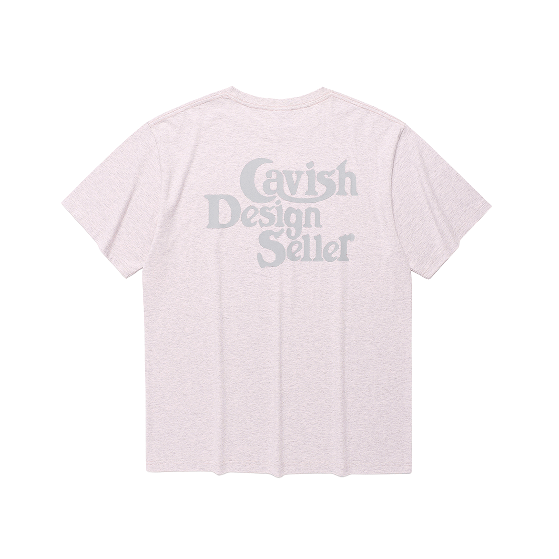 카비시 셀러 로고 숏슬리브 티셔츠 핑크(CAVISH Seller Logo SS Tee Pink)