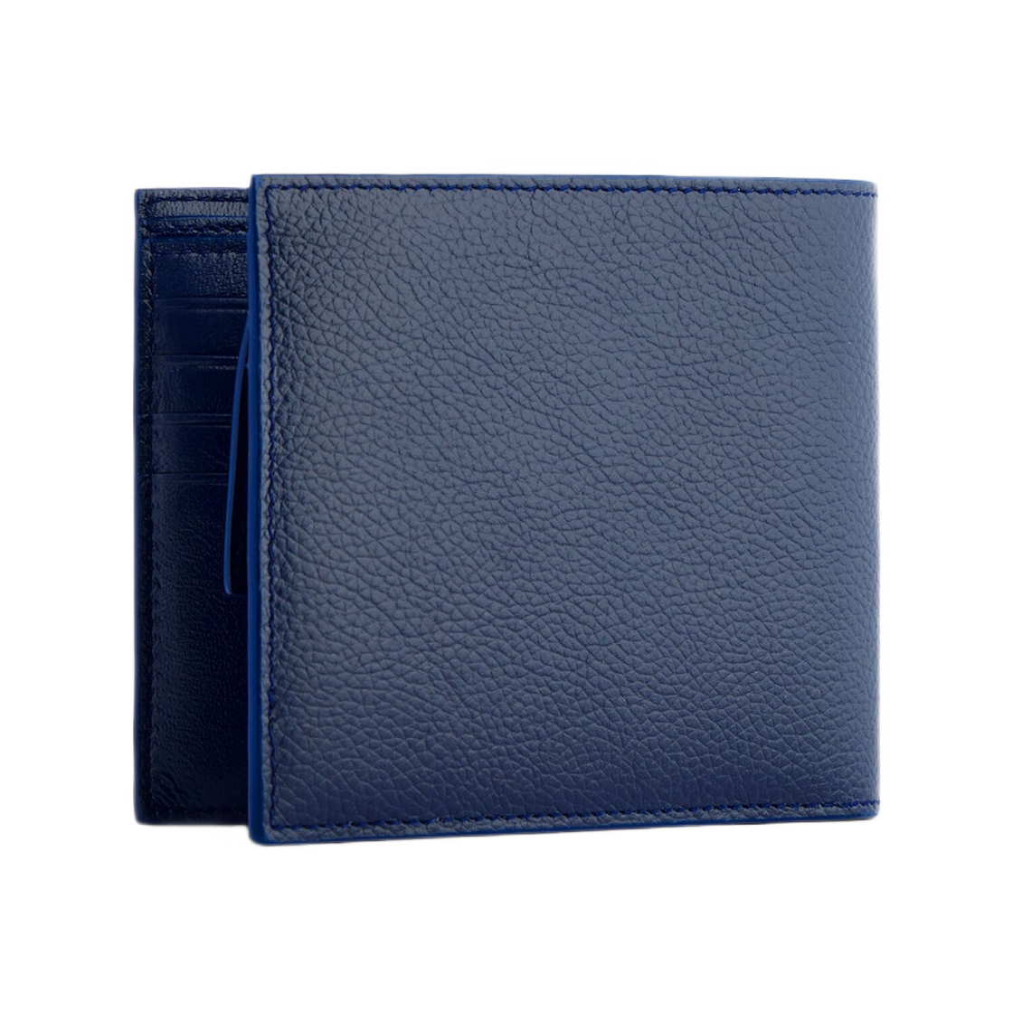 발렌시아가 캐쉬 스퀘어 폴디드 코인 월렛 네이비 버건디(Balenciaga Cash Square Folded Coin Wallet Navy Burgundy) - 2