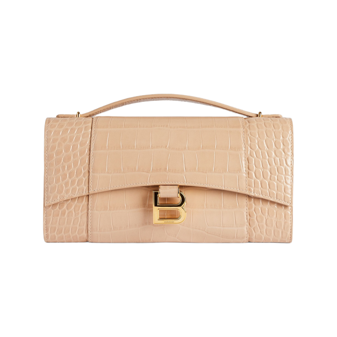 발렌시아가 아워글래스 포쉐트 체인 누드(Balenciaga Hourglass Pochette with Chain Nude) - 1