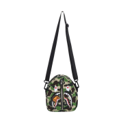 (Kids) BAPE ABC Camo Milo Shark Mini Shoulder Bag Green