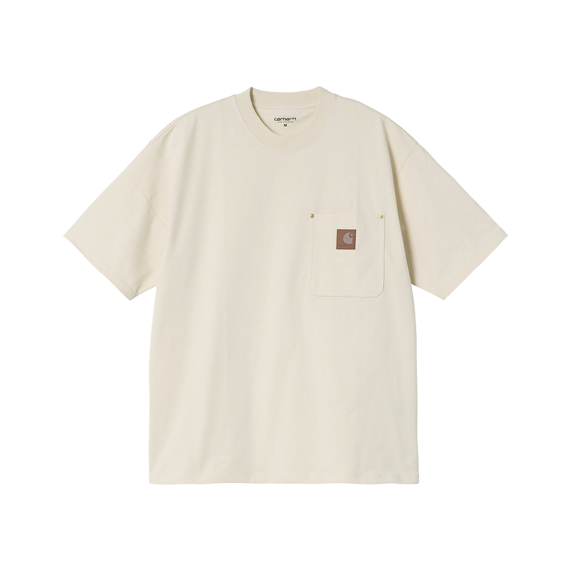 I034365-05-XX Carhartt WIP S/S Eldon Pocket T-Shirt Natural