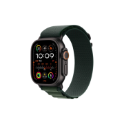Apple Watch Ultra 2 49mm GPS Cellular Black Titanium Case with L Alpine Loop Dark Green (Korean Ver.)