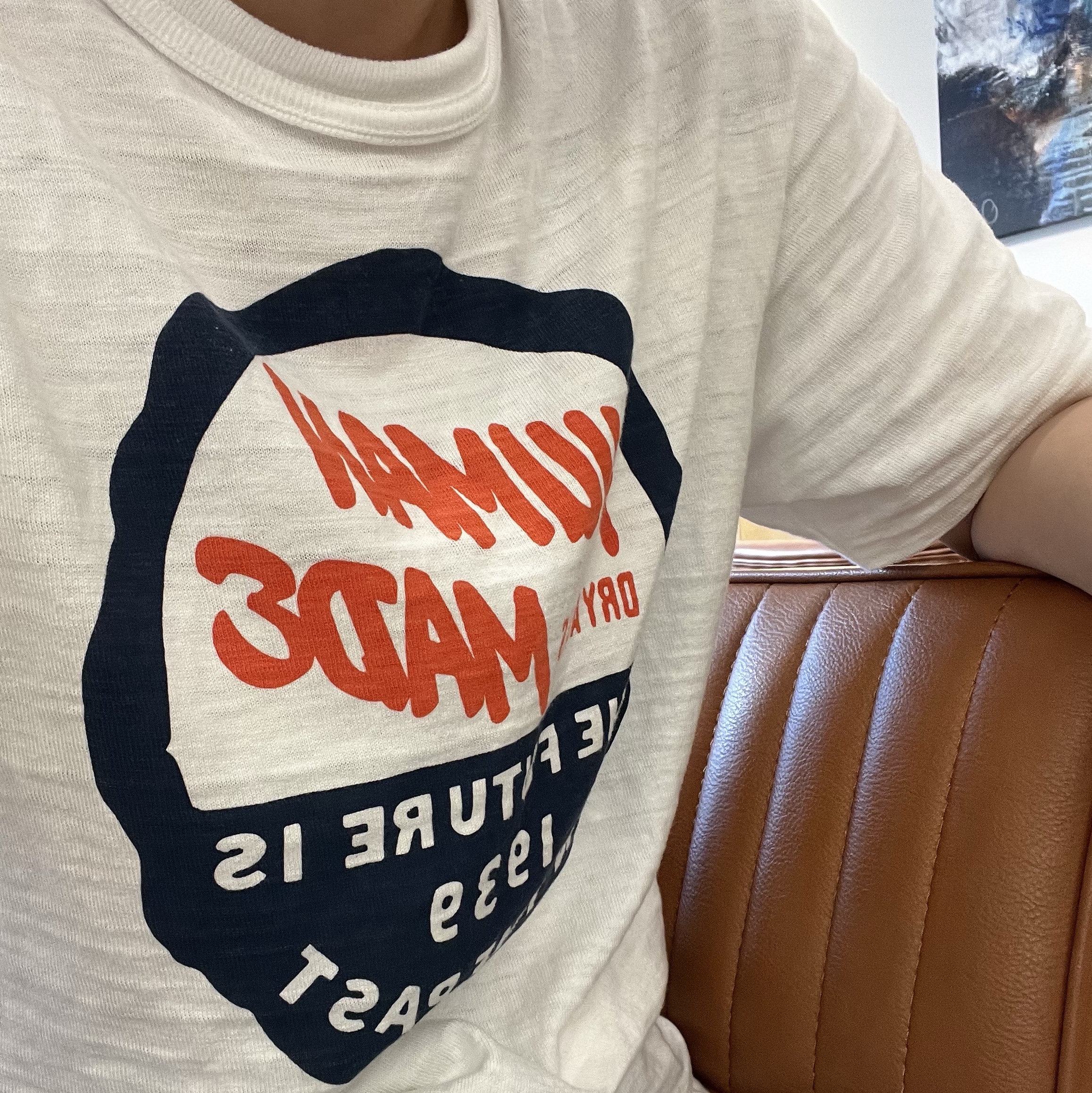 Human Made Graphic T-Shirt White 착용 스타일 - 1