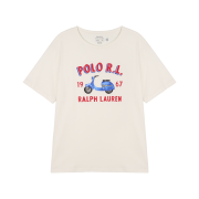 [20% 적립] Polo Ralph Lauren Children Logo Cotton Jersey Tee Nevis - 25FW