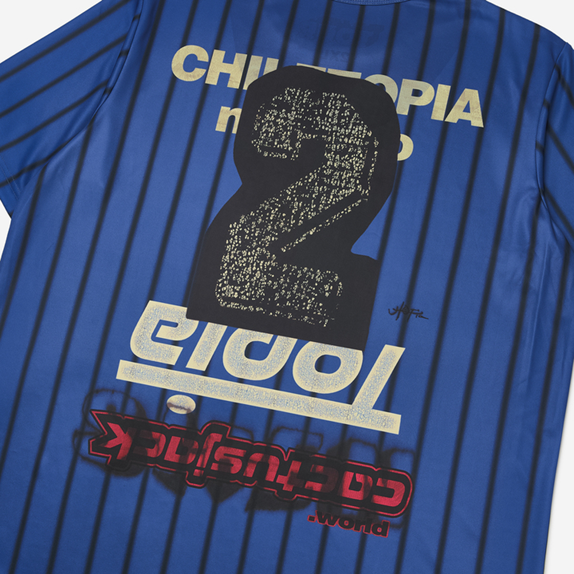 트래비스 스캇 칠레 사커 저지 블루(Travis Scott Chile Soccer Jersey Blue) - 3