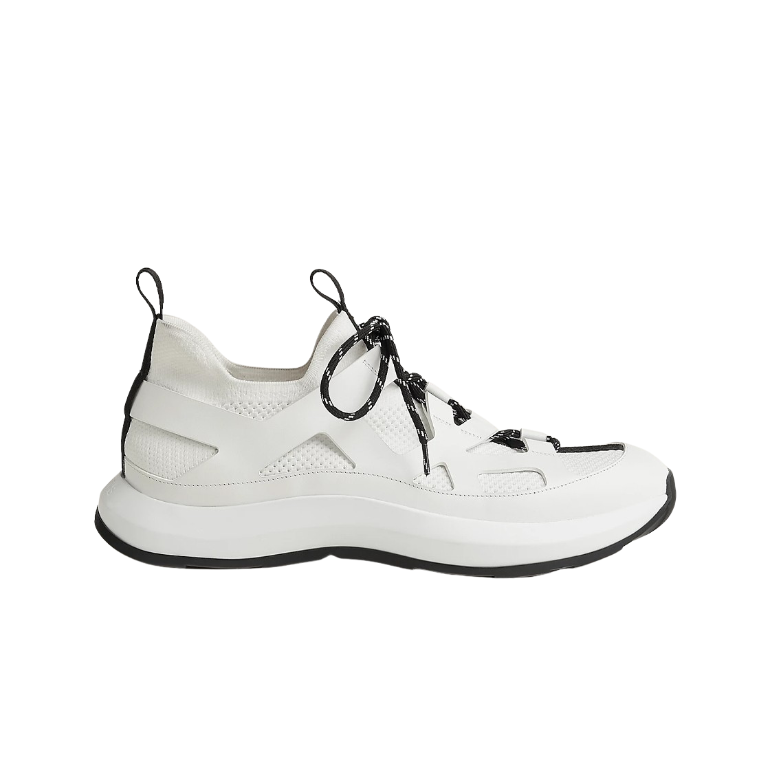 에르메스 카타나 스니커즈 니트 카프스킨 & 블랑(Hermes Katana Sneakers Knit Calfskin & Blanc) - 1