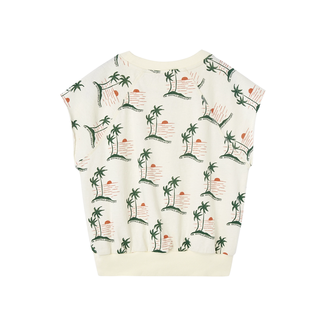 (키즈) 타오 선셋 스쿼브 티셔츠 화이트((Kids) TAO Sunset Squab T-Shirt White) - 2