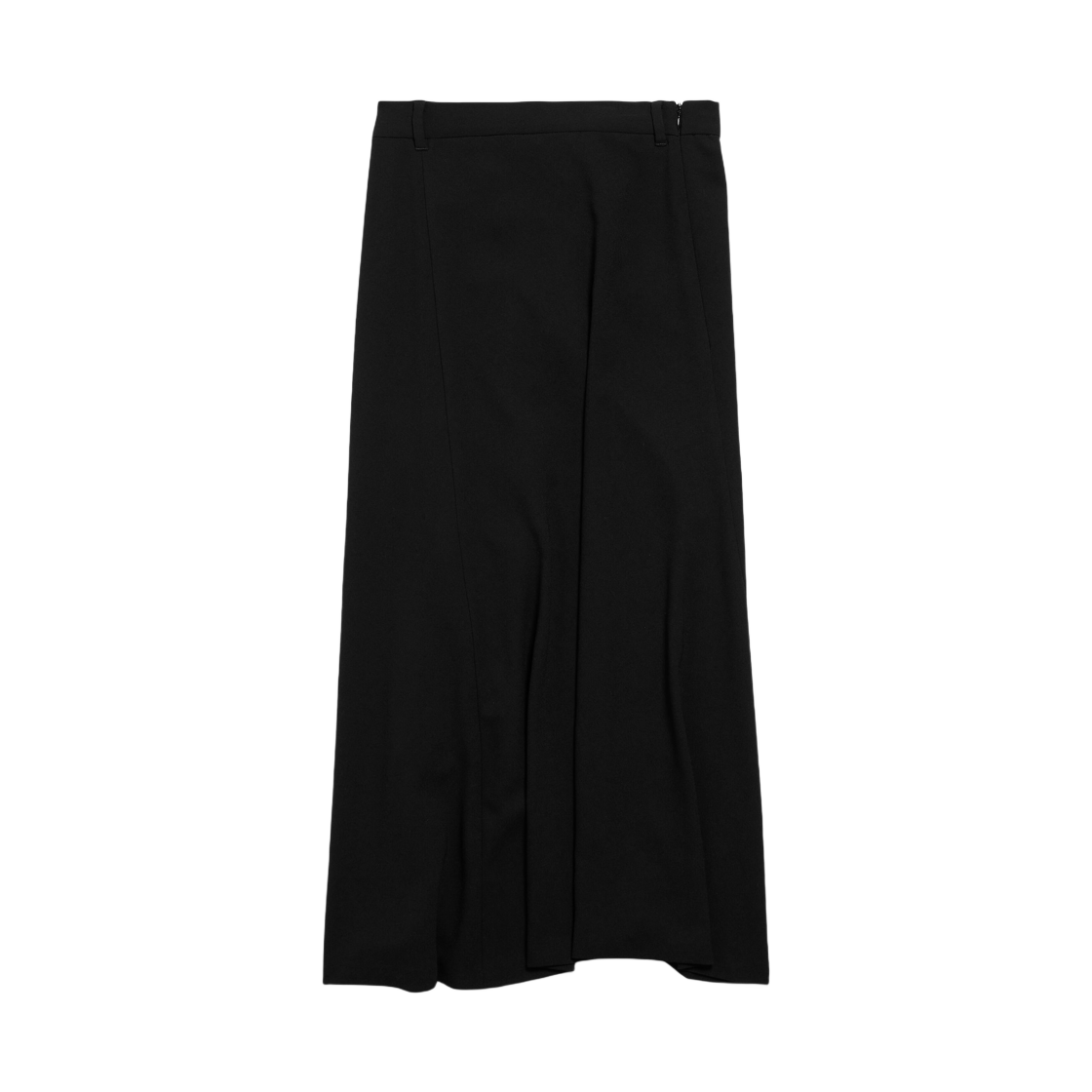 (W) 발렌시아가 드레이프 테일러드 스커트 블랙((W) Balenciaga Draped Tailored Skirt Black) - 2