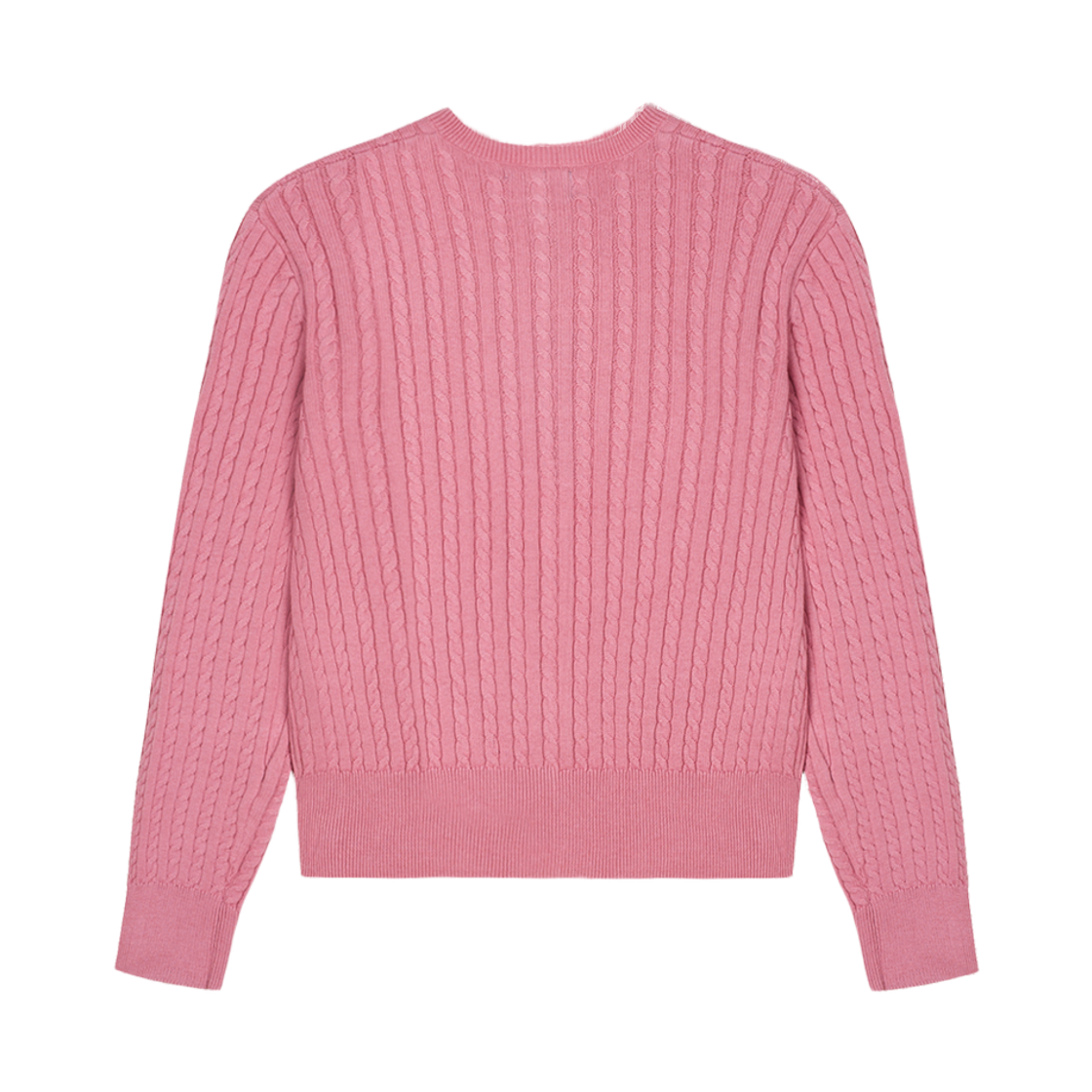 KW5CKNCRL59PK [30% 적립] Polo Ralph Lauren Children Mini Cable Cotton Cardigan Laguna Pink Tiller Green - 25FW - #2