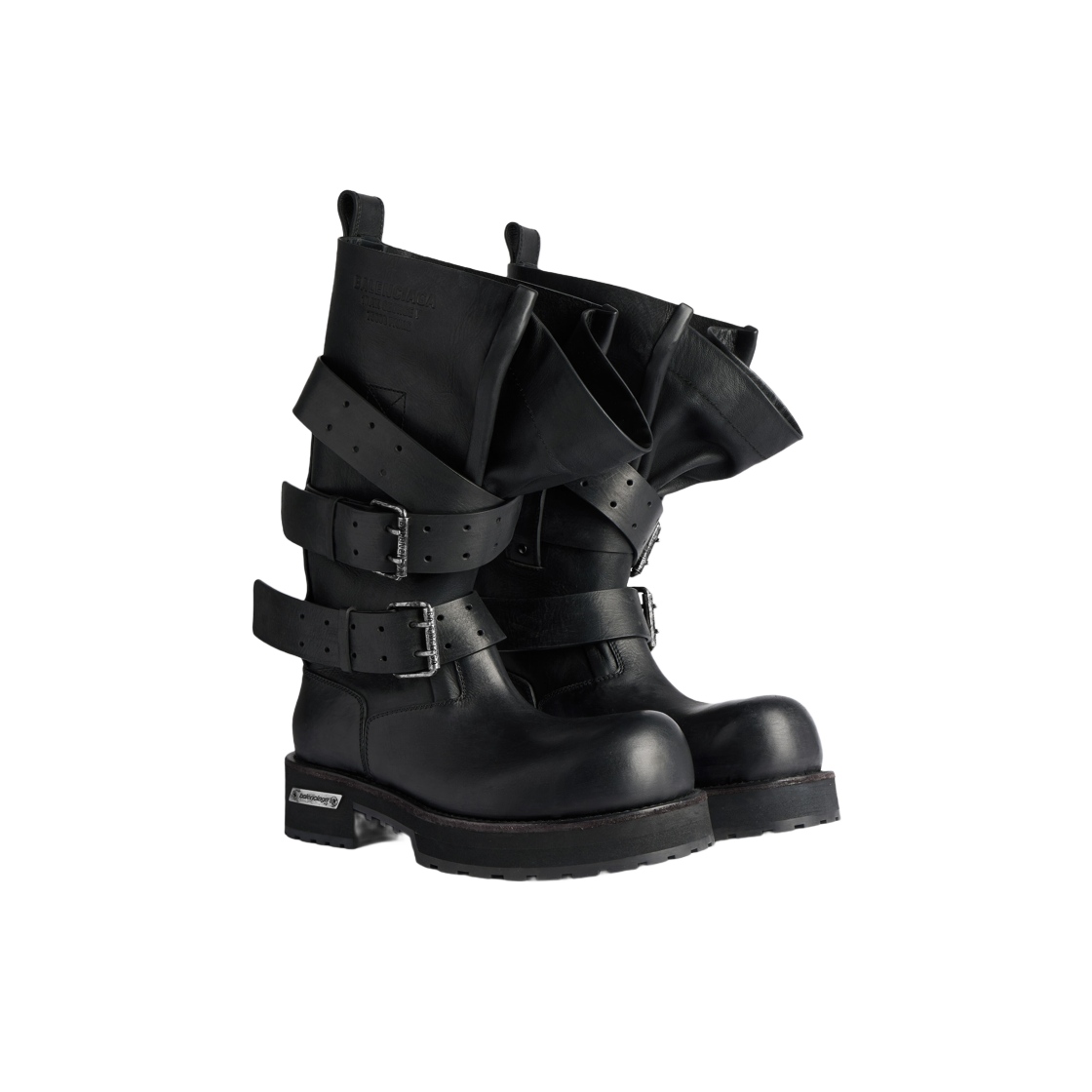(W) 발렌시아가 베놈 하이 부츠 블랙((W) Balenciaga Venom High Boot Black) - 2