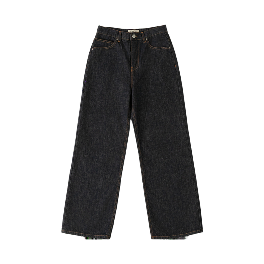 실른 논페이드 클래식 인디고 와이드 데님(SLIN Non-Fade Classic Indigo Wide Denim Indigo)