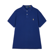 Polo Ralph Lauren Custom Slim Fit Mesh Polo Shirt Fall Royal - 25FW