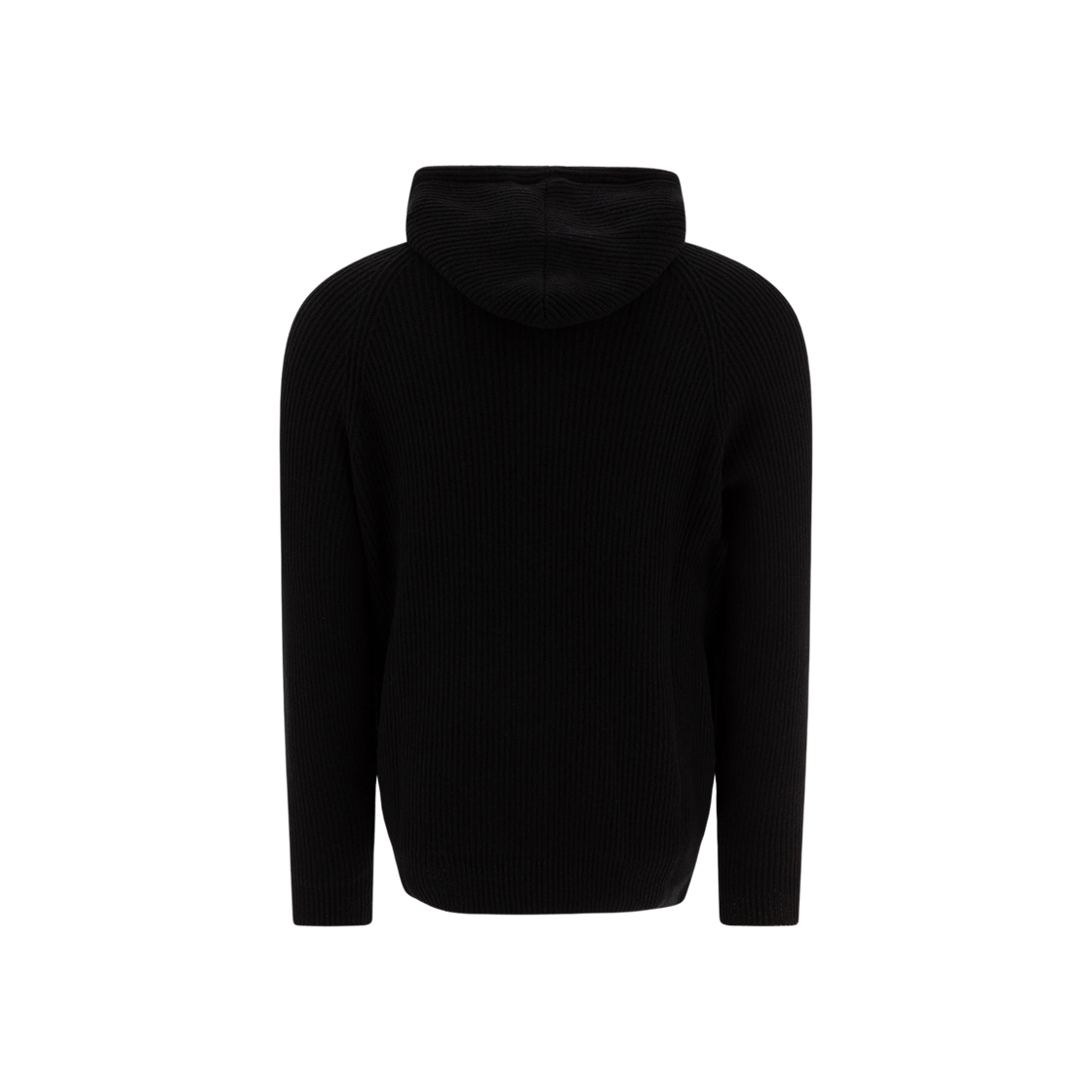 브루넬로 쿠치넬리 집 후드 립드 스웨터 블랙(Brunello Cucinelli Ribbed Sweater with Zip and Hooded Black) - 2