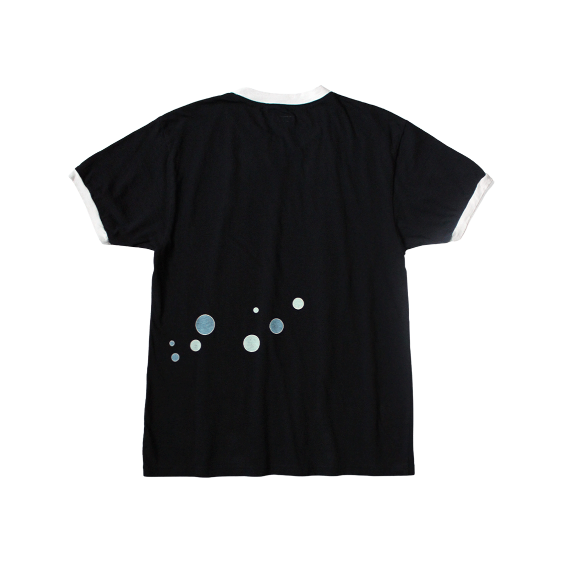 캐피탈 20 텐지쿠 링거 티셔츠 하드 레인 썬댄스 Pt 블랙(Kapital 20 Tenjiku Ringer T-Shirt Hard Rain Sundance Pt Black) - 2