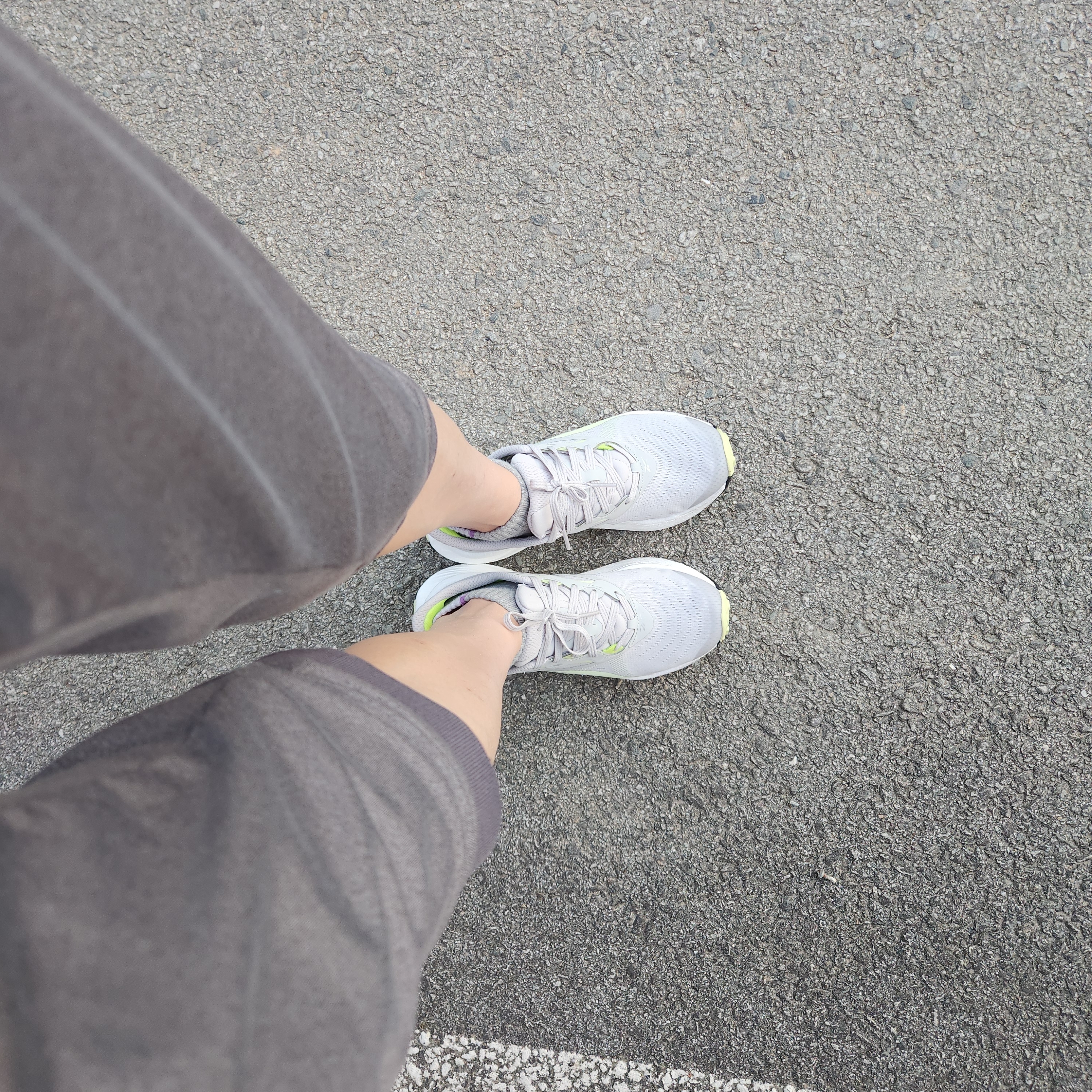 Reebok Floatride Energy 5 W Gray 착용 스타일