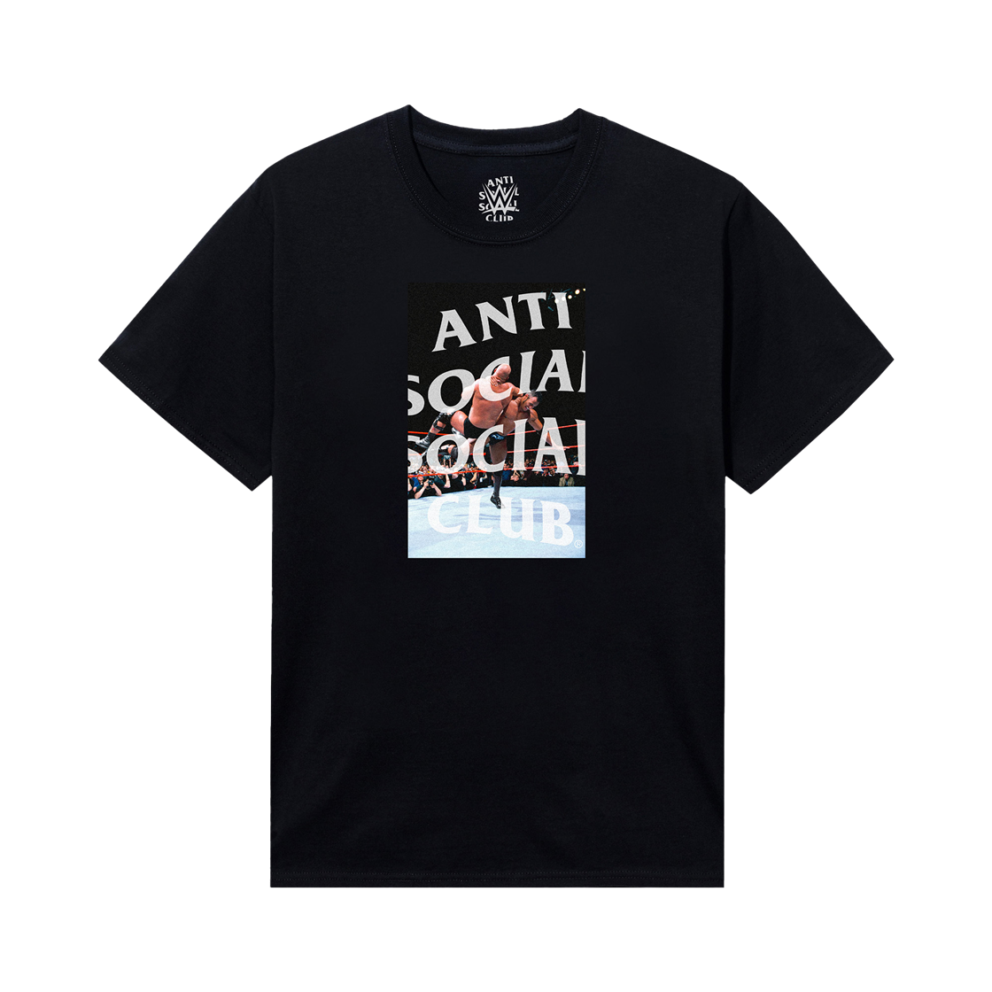 TI25B0301961 ASSC x WWE The Rock Tee Black - 대표 이미지 #1