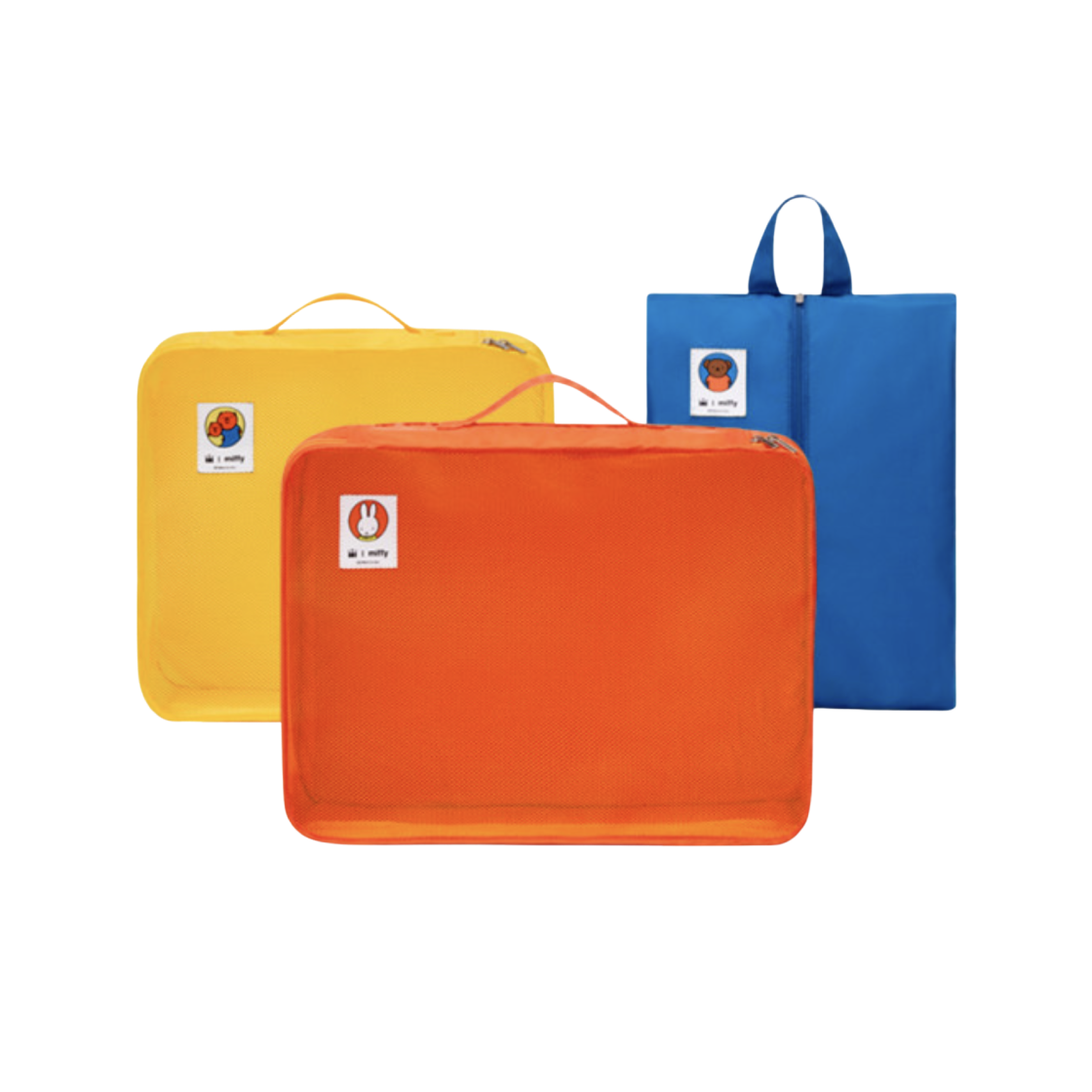 미피 x 할리스 여행용 파우치 (3개 세트)(Miffy x Hollys Travel Pouch (Set of 3))