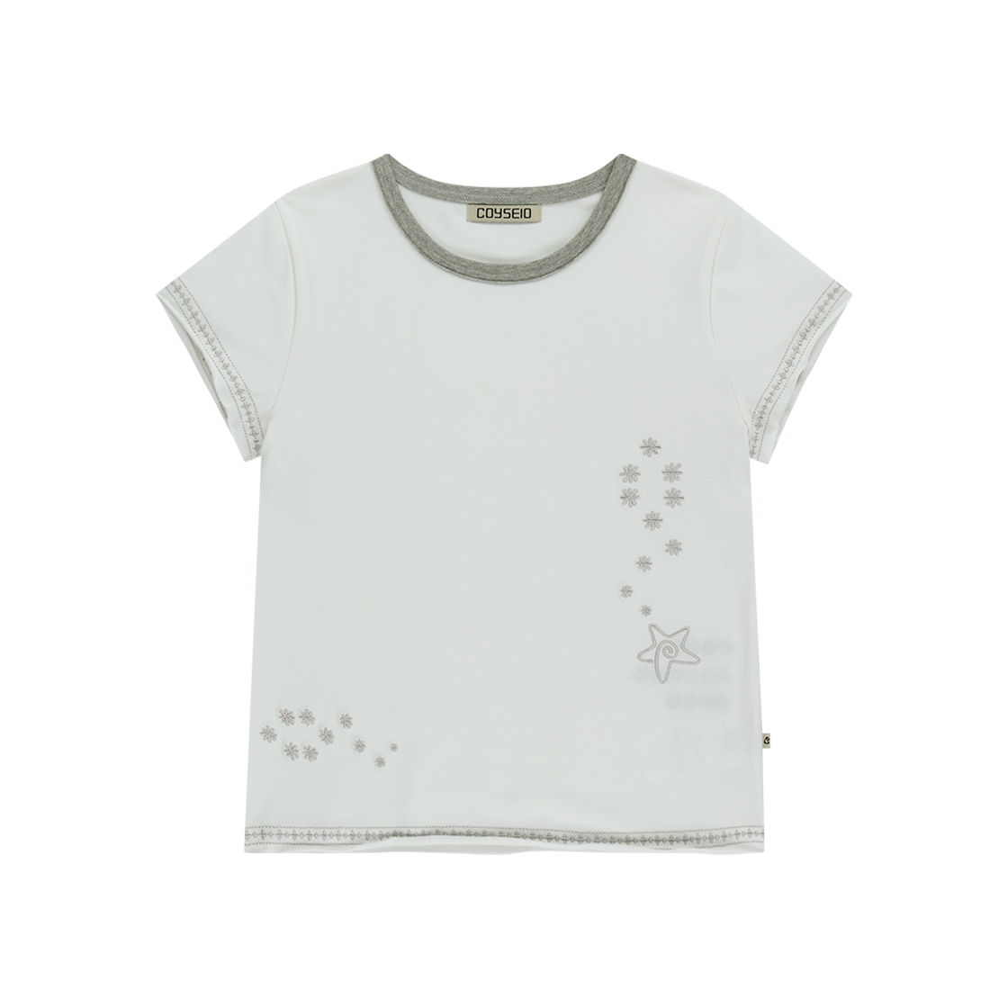 코이세이오 솔라 티셔츠 화이트(COYSEIO Solar T-Shirt White)