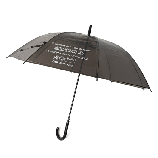 ML656BLK Millo Archive Easy Compact Umbrella Black