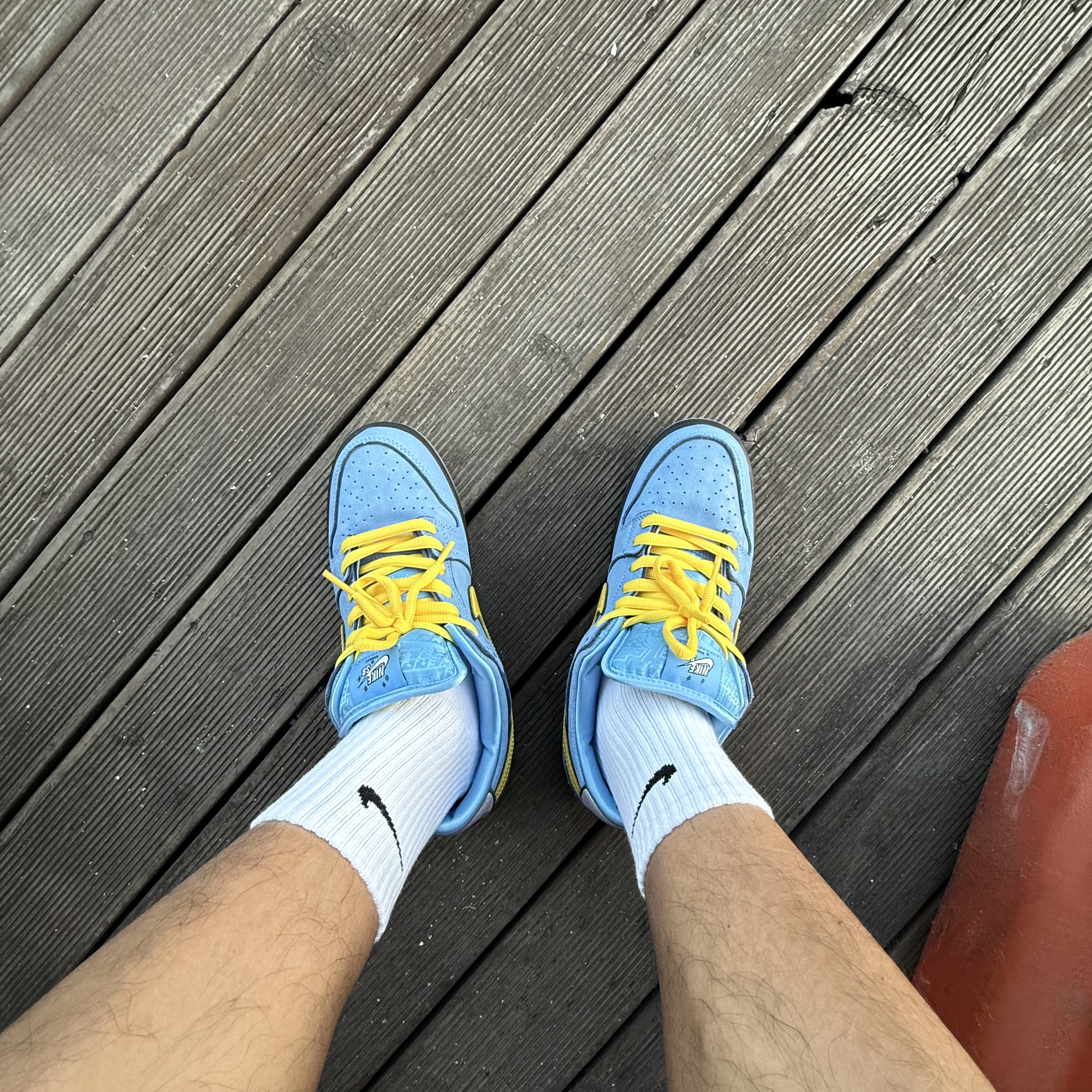 Nike x The Powerpuff Girls SB Dunk Low Pro QS Bubbles 착용 스타일