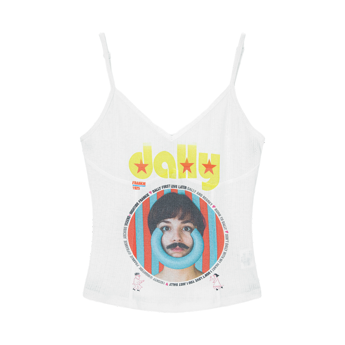HF25BSL003WT HIGHTIDE FRANKIE Dally Cami Top White