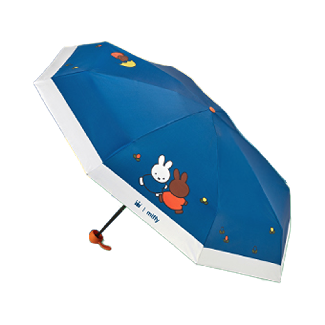 미피 x 할리스 우양산 네이비(Miffy x Hollys Sun Umbrella Navy)