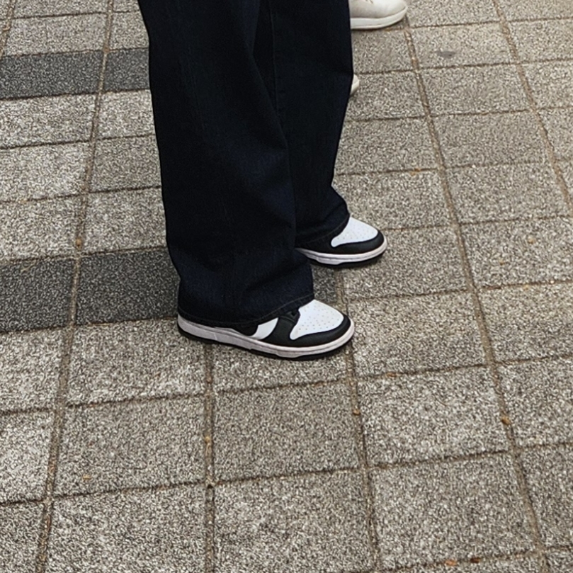 (W) Nike Dunk Low Black 착용 스타일