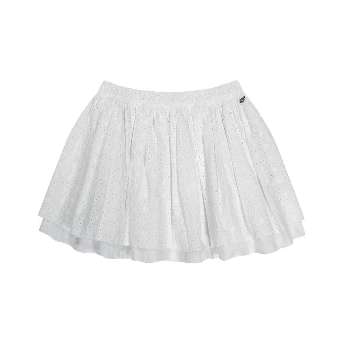코이세이오 플라워 펀칭 스커트 화이트(COYSEIO Flower Punching Skirt White)
