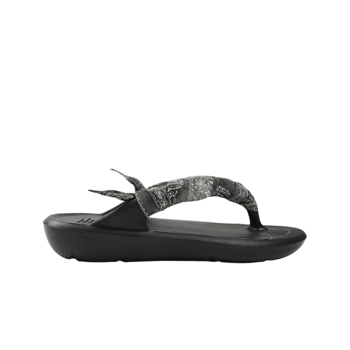토앤토 x 프리즘웍스 플립플랍 제로비티 블랙(Taw&Toe x Frizmworks Flip Flop Zerovity Black) - 2