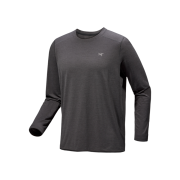 Arc'teryx Cormac Crew Neck LS T-Shirt Black Heather