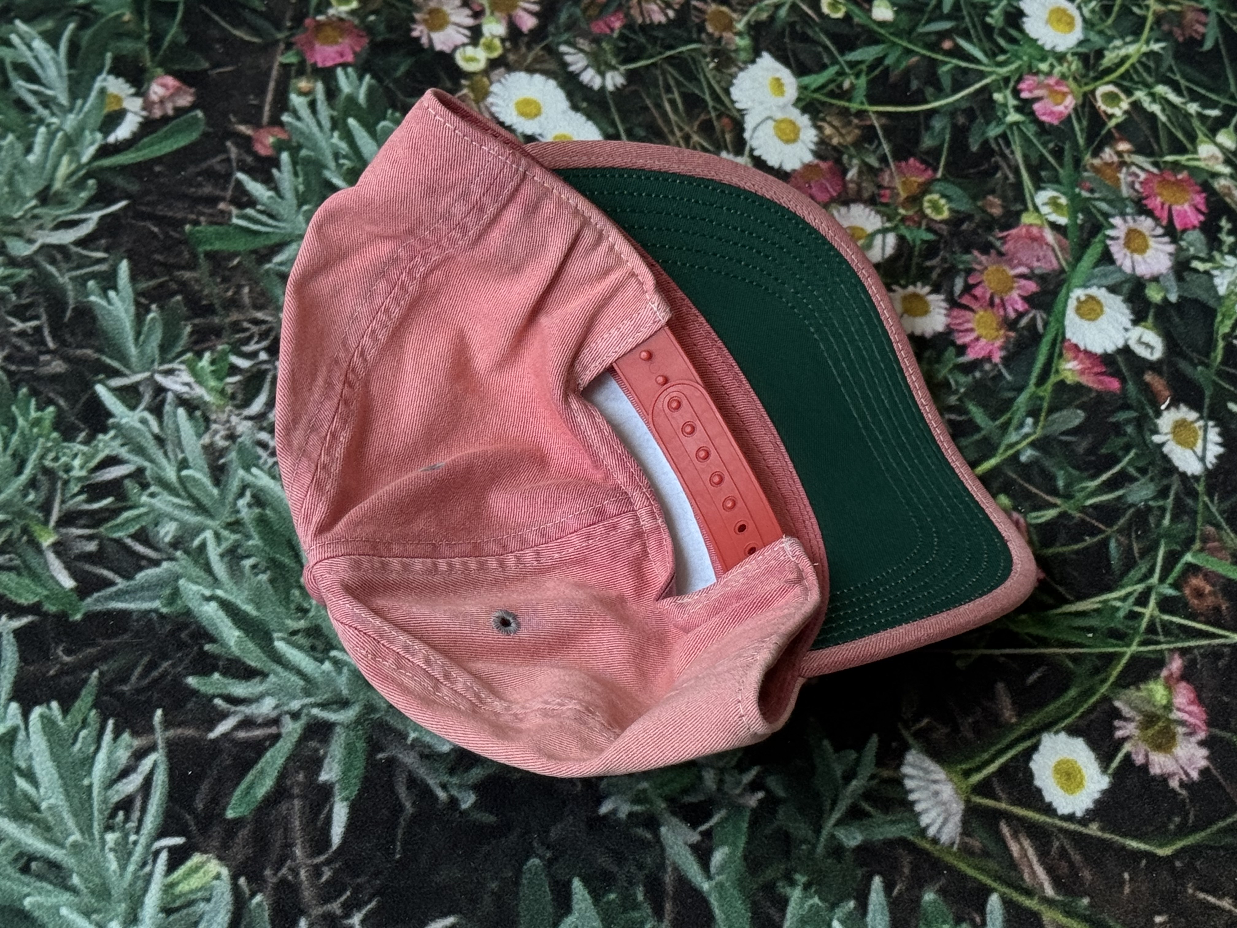 Double RL Garment Dyeing Twill Ball Cap Red, Double RL Garment Dyeing Twill Ball Cap Black 착용 스타일 - 3