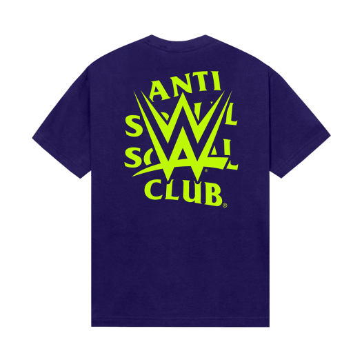 TI25B0302011 ASSC x WWE You Will Rest In Peace Tee Purple