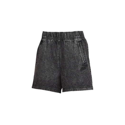 (W) Nike NSW Denim Shorts Black