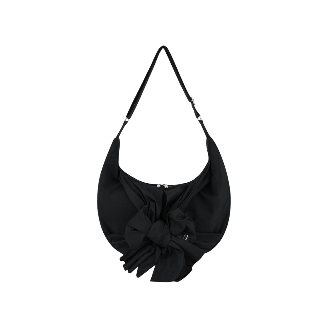 이우가마카라스 노티드 숄더백 나일론 블랙(Iugamakaras Knotted Shoulder Bag Nylon Black)