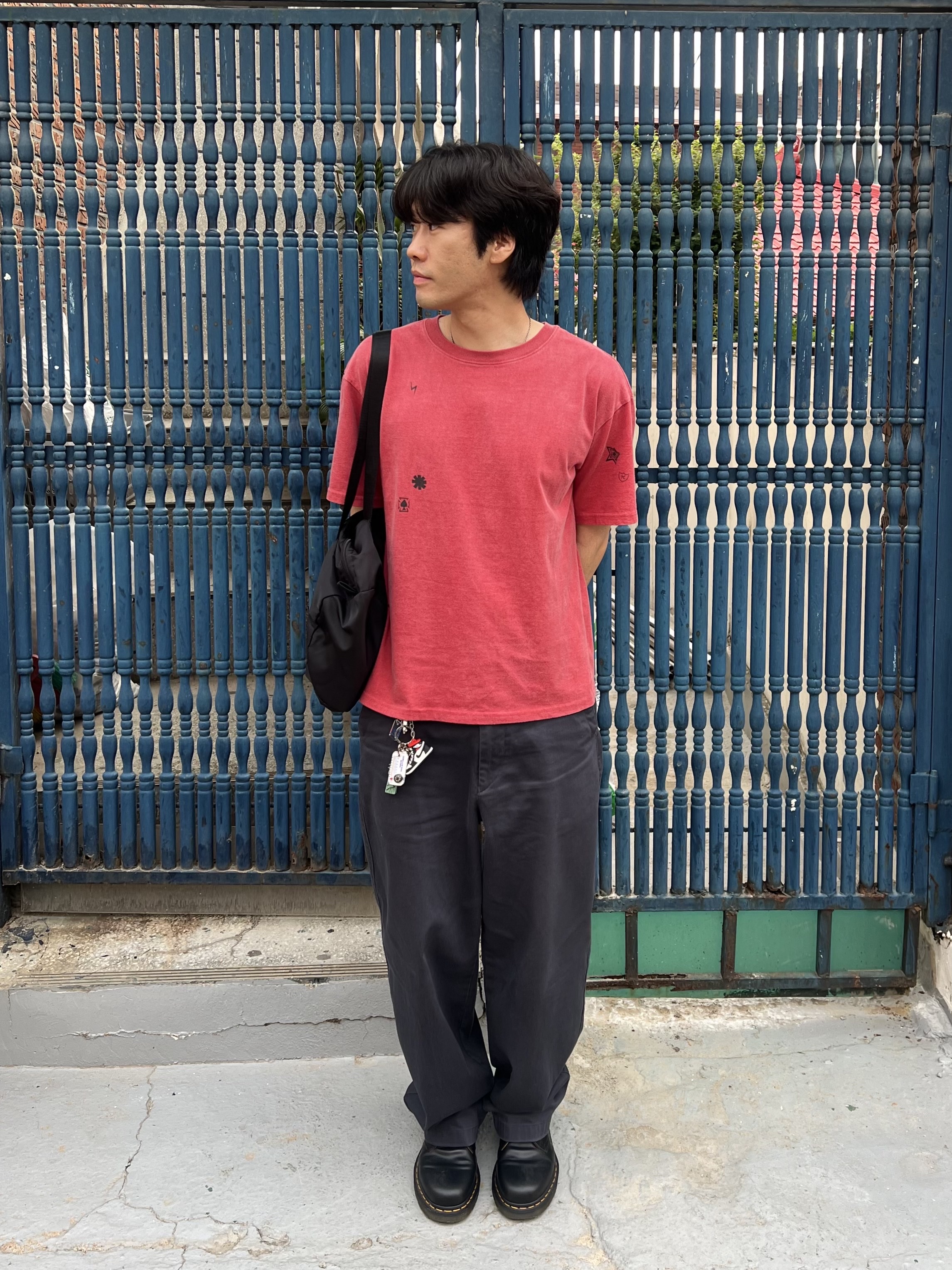 Dr. Martens 1461 Smooth Black 착용 스타일 - 2