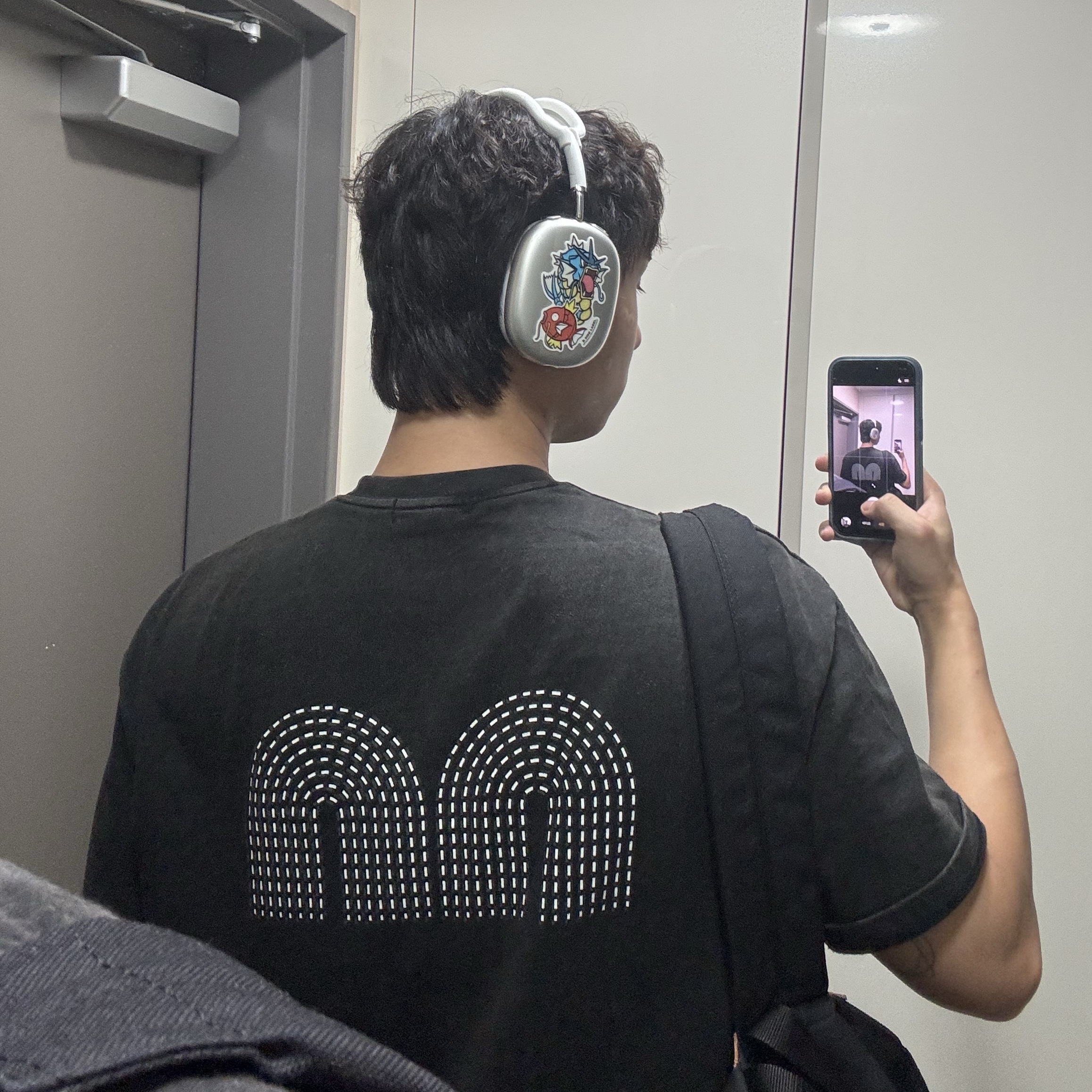 Not New Basic nn T-Shirt Black 착용 스타일