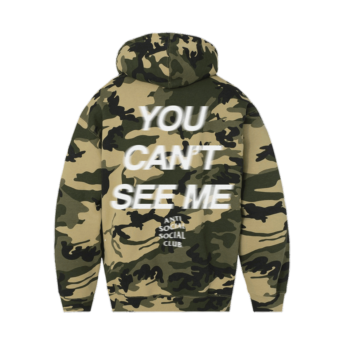 TI25B0502071 ASSC x WWE You Can't See Me Hoodie Camo - #2
