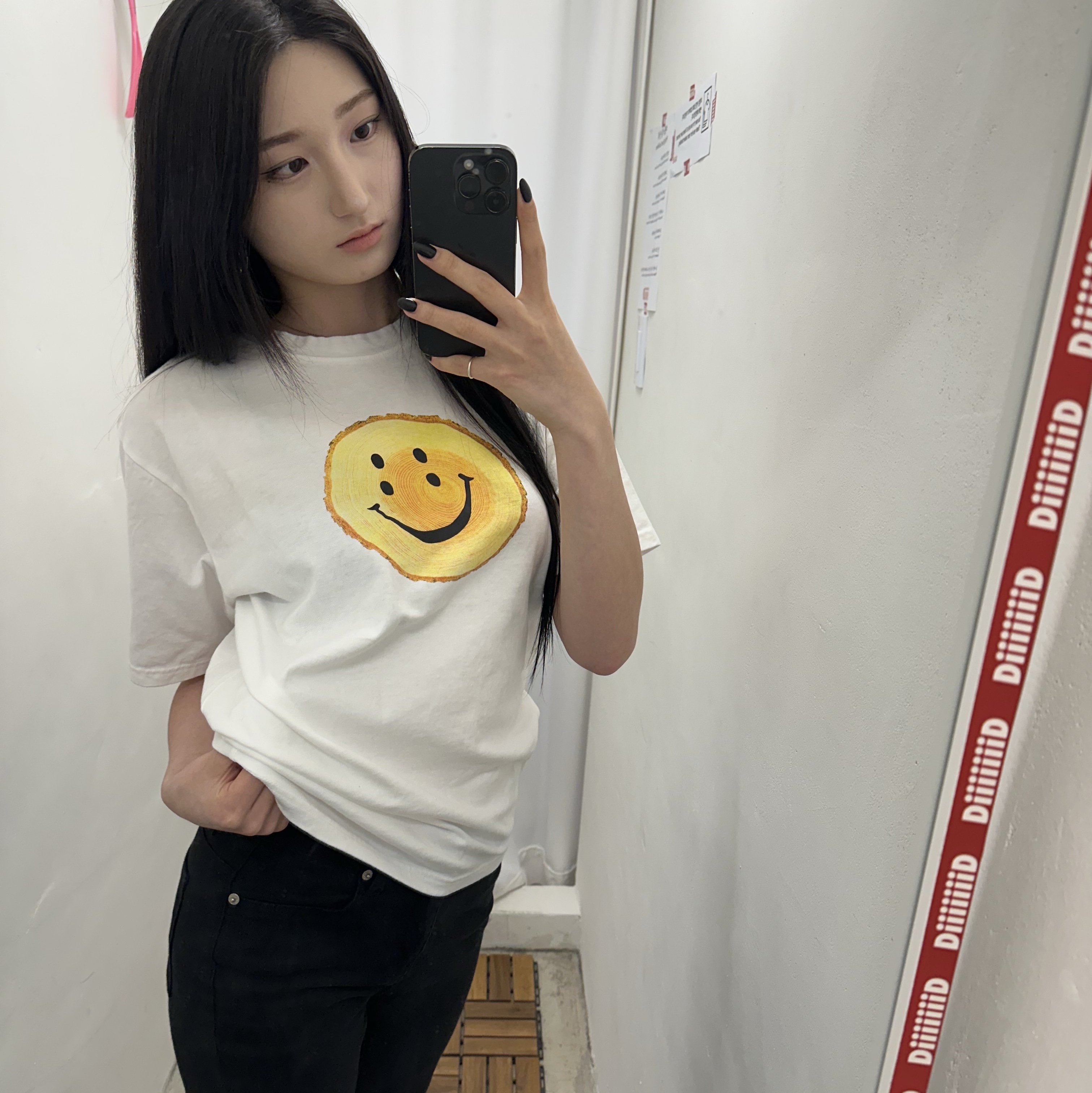 Kapital 20 Crew T-Shirt Black, Kapital 20 Crew T-Shirt White 착용 스타일 - 4