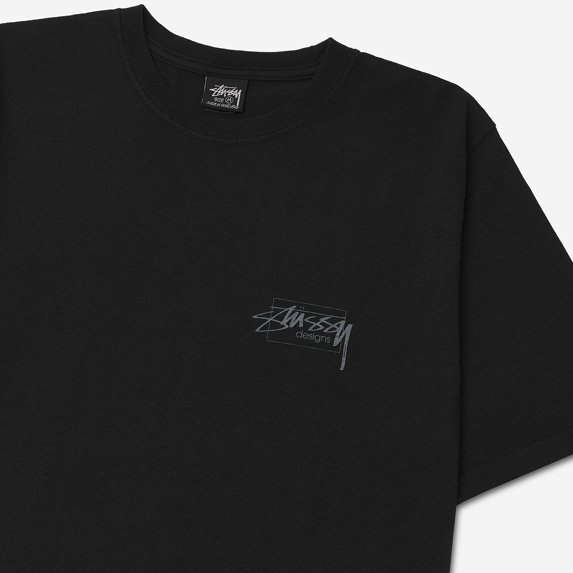 스투시 모던 에이지 피그먼트 다이드 티셔츠 블랙(Stussy Modern Age Pigment Dyed T-Shirt Black) - 4
