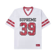 Supreme Bandana Football Jersey White - 25SS