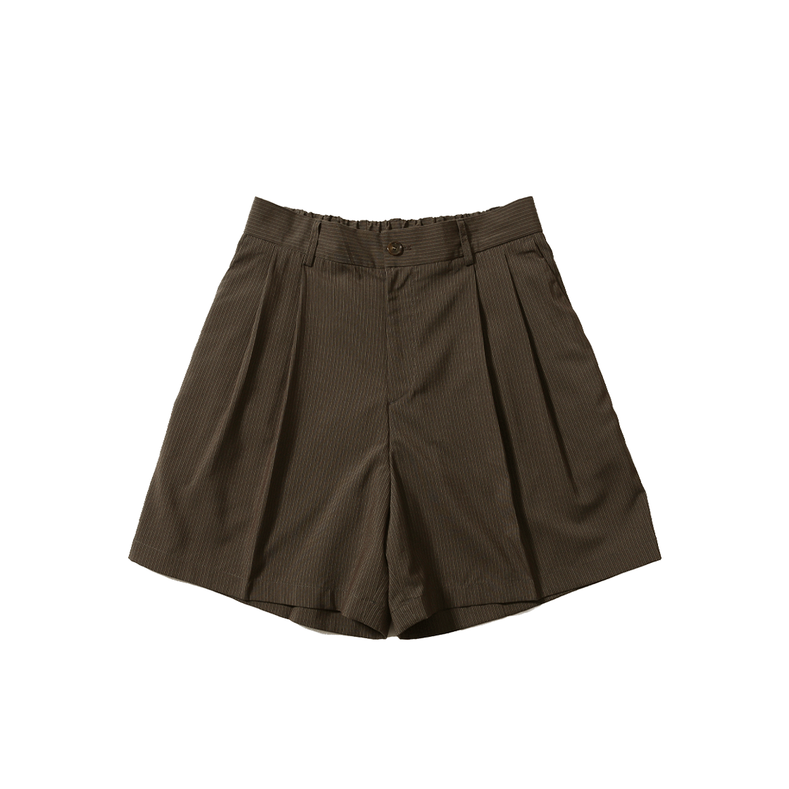 BAL075 Ballute Lazy Sunday Stripe Shorts Dark Beige