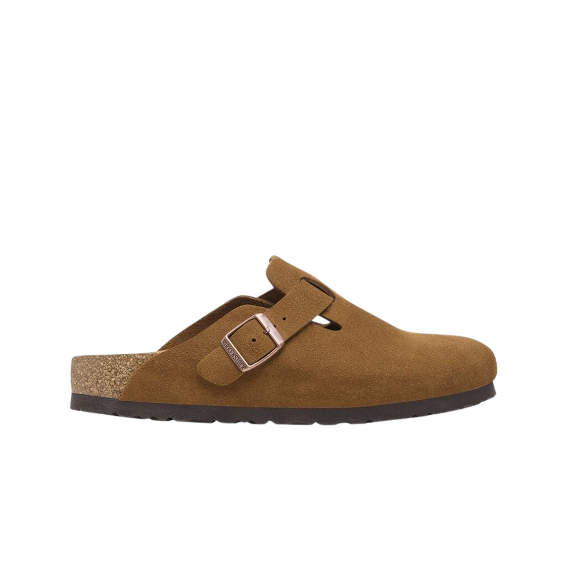 버켄스탁 보스턴 스웨이드 레더 밍크 - 레귤러(Birkenstock Boston Suede Leather Mink - Regular)