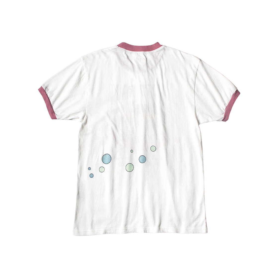 캐피탈 20 텐지쿠 링거 티셔츠 하드 레인 썬댄스 Pt 화이트(Kapital 20 Tenjiku Ringer T-Shirt Hard Rain Sundance Pt White) - 2