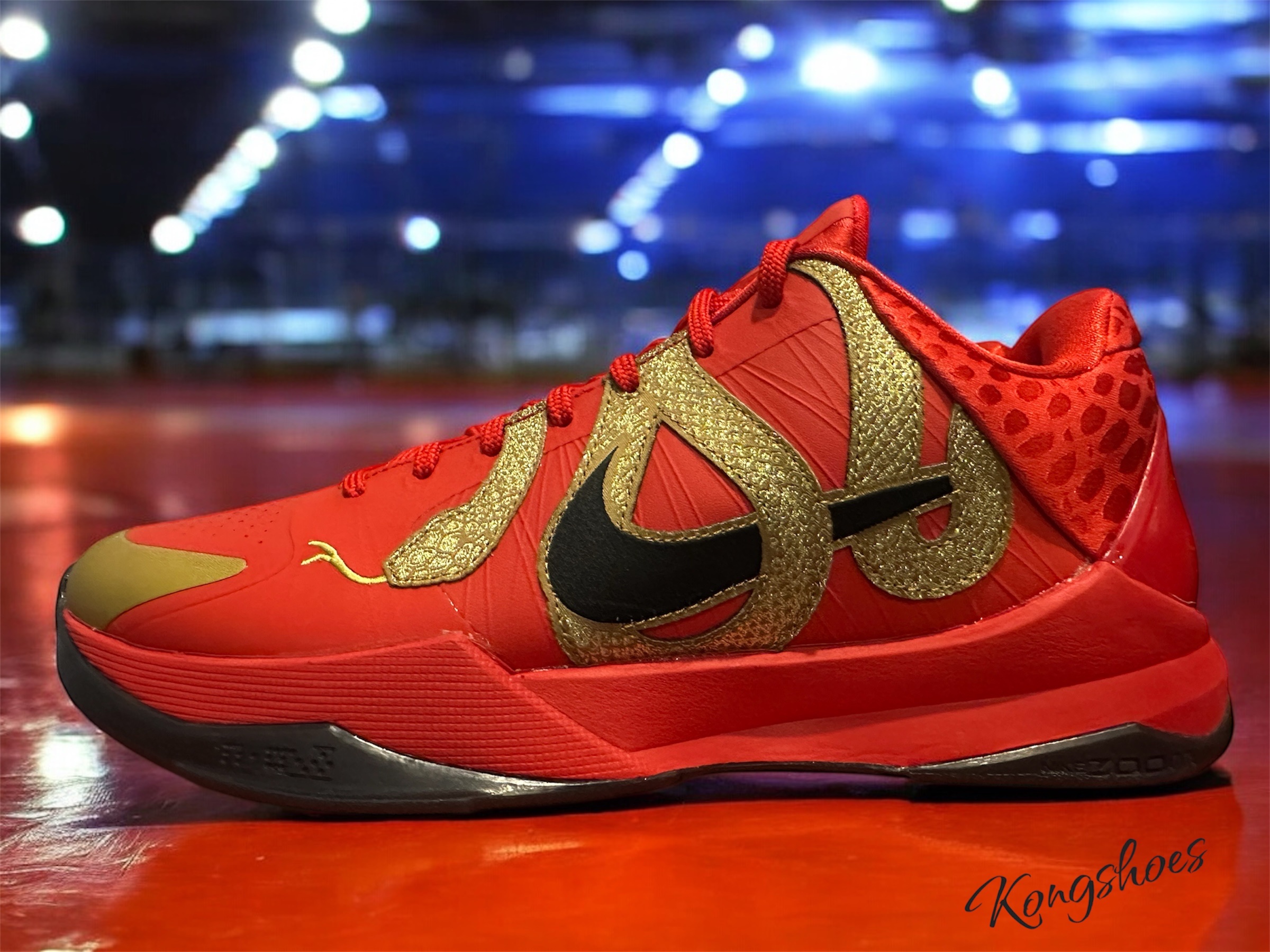 Nike Kobe 5 Protro Year of the Mamba University Red 착용 스타일